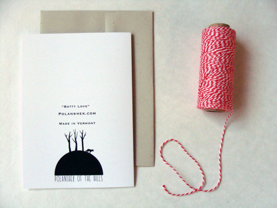 Batty Love - Greeting Card