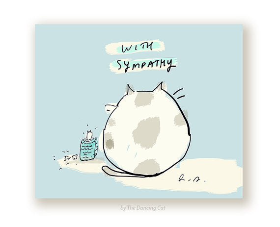 With Sympathy Greeting Card