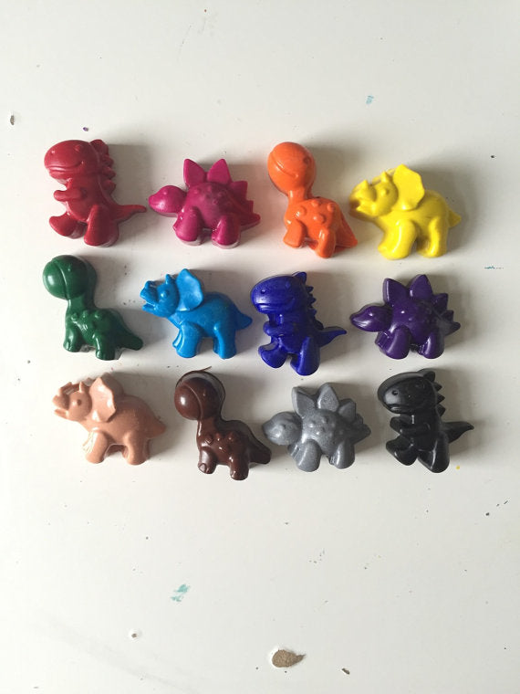 Eco Friendly Dinosaur Crayons