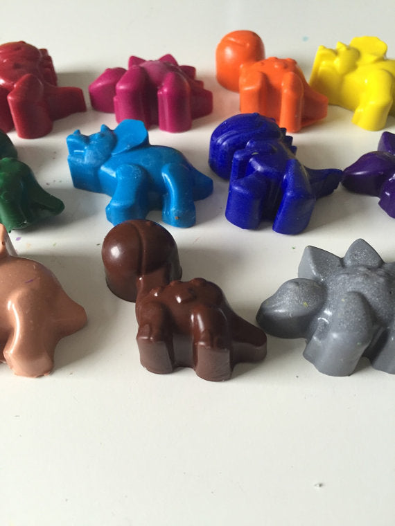 Eco Friendly Dinosaur Crayons