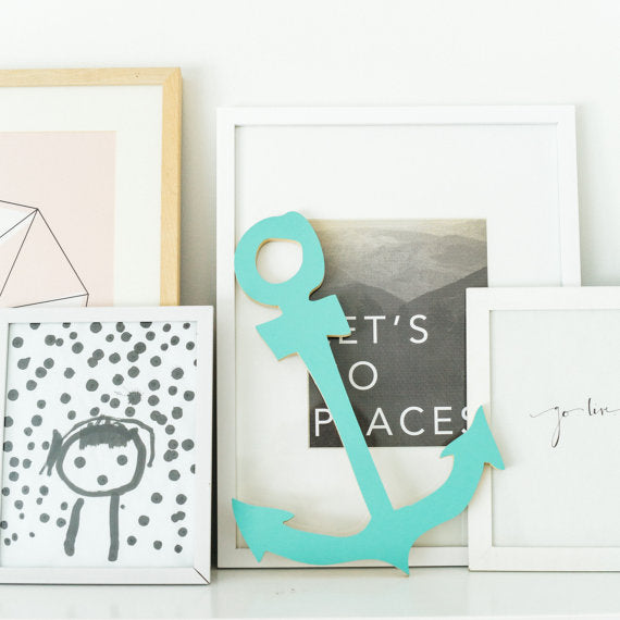 Anchor Wooden Cut Out