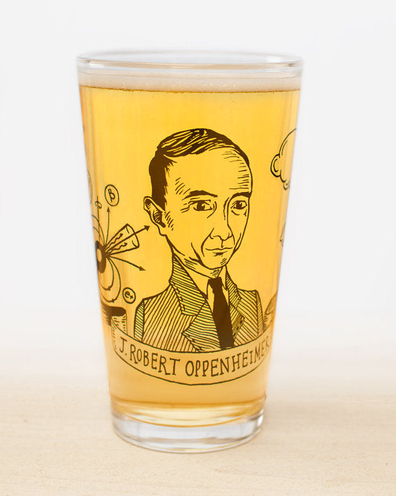 J Robert Oppenheimer Pint Glass