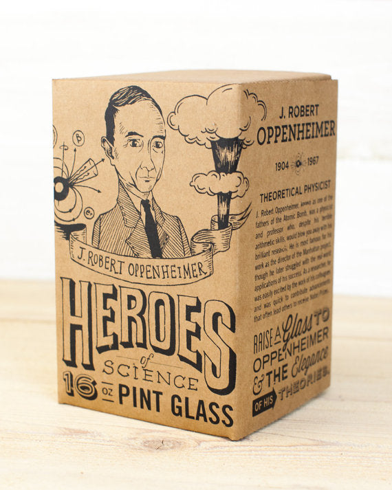 J Robert Oppenheimer Pint Glass