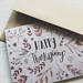 Happy Thanksgiving Floral Greeting Card