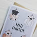 Halloween Pugs Greeting Card