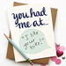 You Had Me at... DIY Bubble Greeting Card