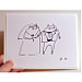 Cat Wedding Greeting Card