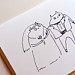 Cat Wedding Greeting Card