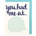 You Had Me at... DIY Bubble Greeting Card