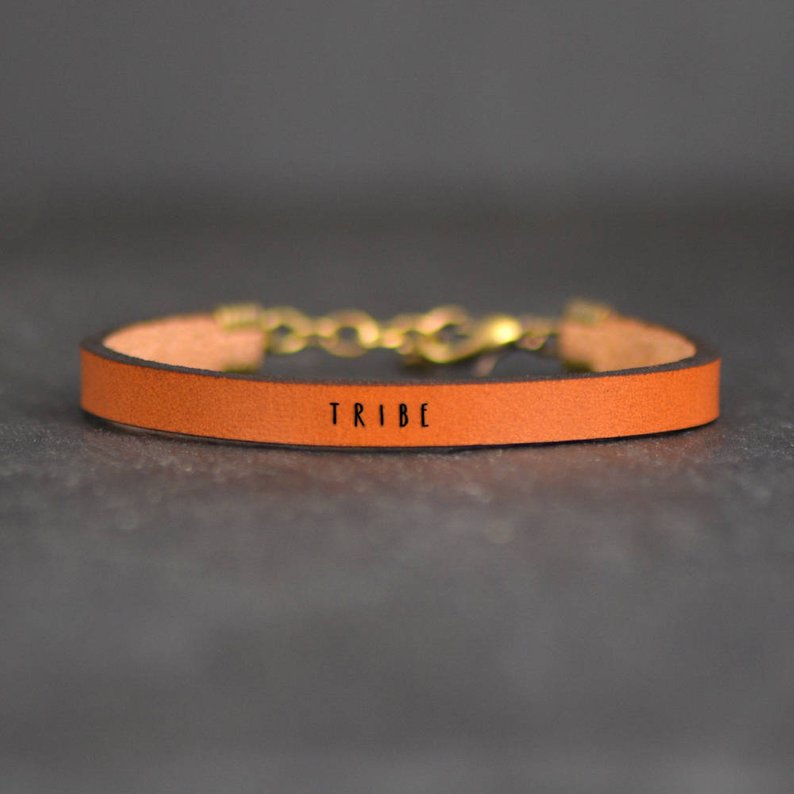 Tribe Bracelet - metallic rose gold