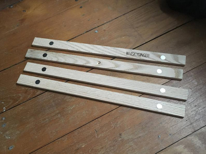 Wooden Poster Hanger -  Oak 8 inches