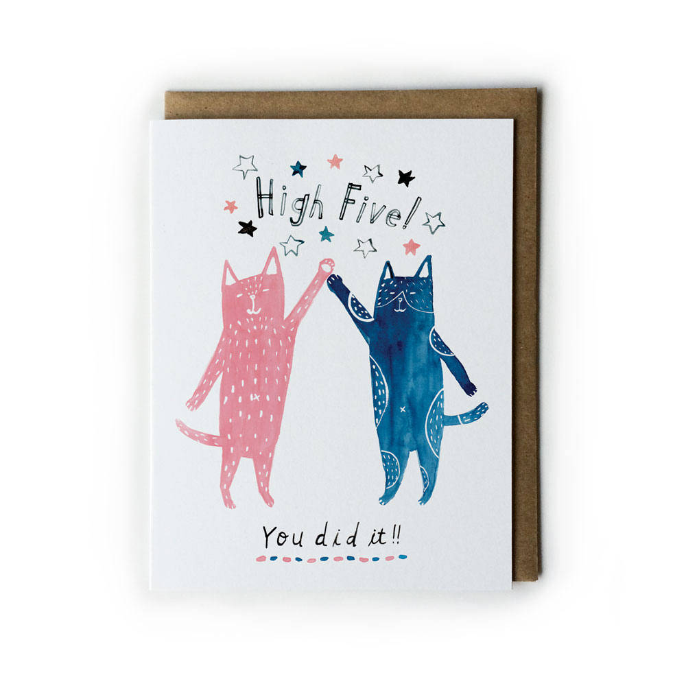 Cat Congrats Card