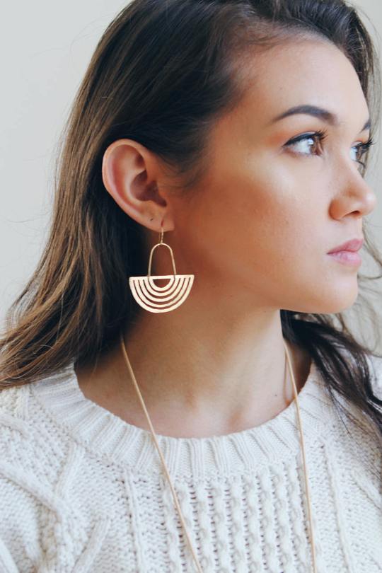 Rainbow Arch Earrings