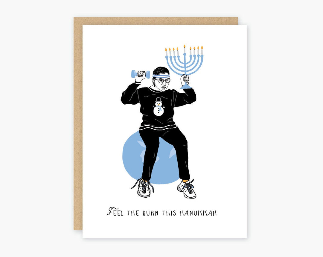 Hanukkah Ruth Bader Ginsburg Card