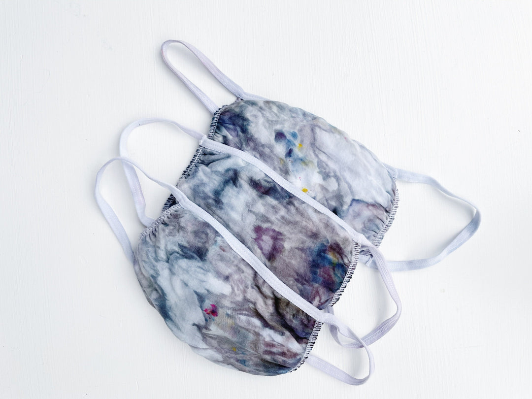 Tie Dyed Cotton Masks - Assorted Colors