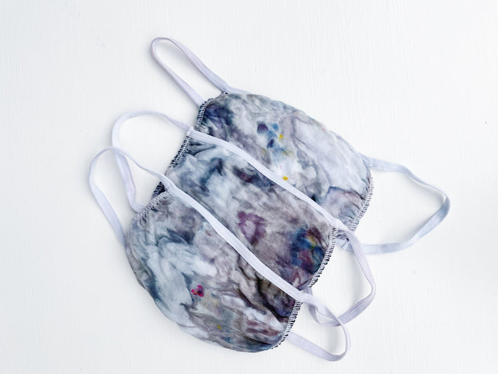 Tie Dyed Cotton Masks - Assorted Colors