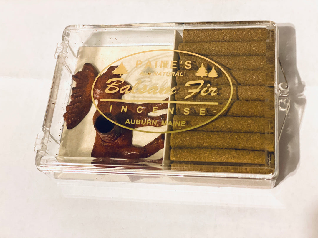 Flat Moose Burner with 10 Incense Sticks