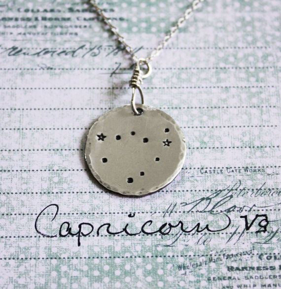 Capricorn Constellation Necklace