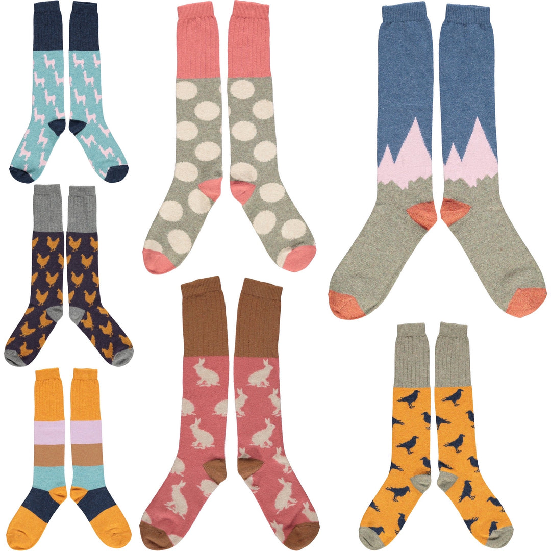 Lambswool Boot Socks