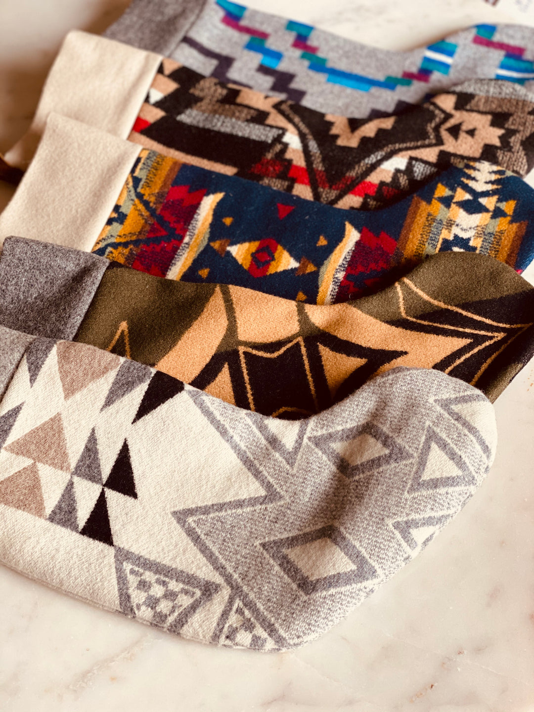 Handmade Christmas Stocking with Pendleton Wool Fabric
