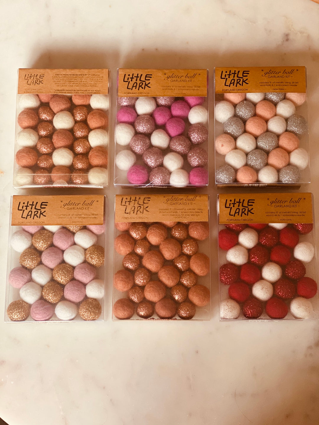 Felt Ball Garland Kit