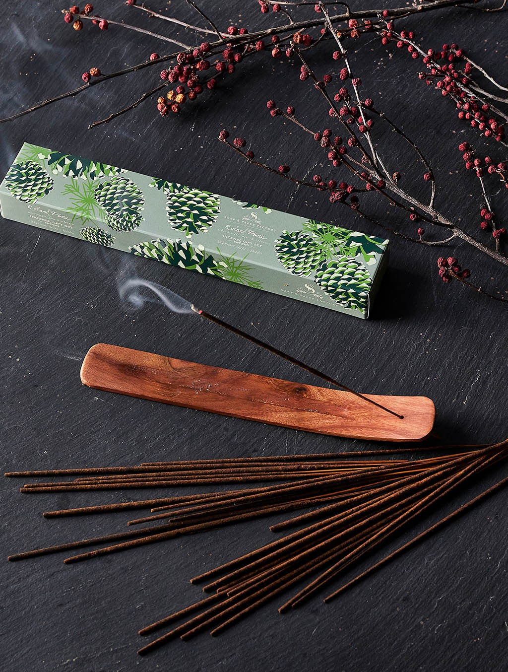 Roland Pine Incense Gift Set