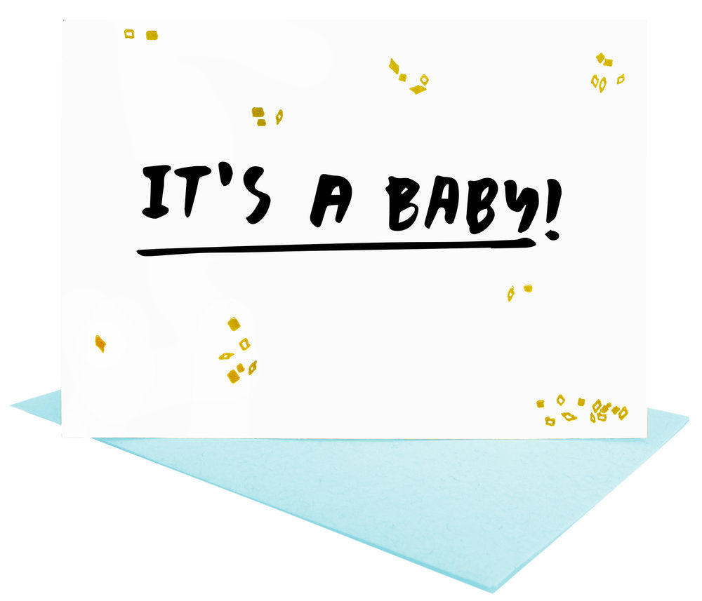 It's a Baby Greeting Card