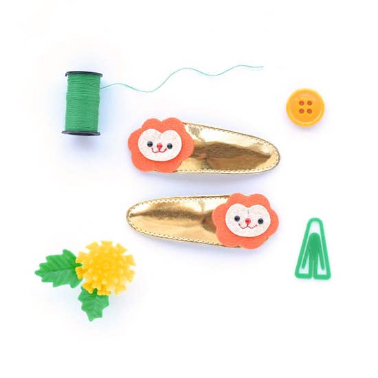 Lion Hair Clips