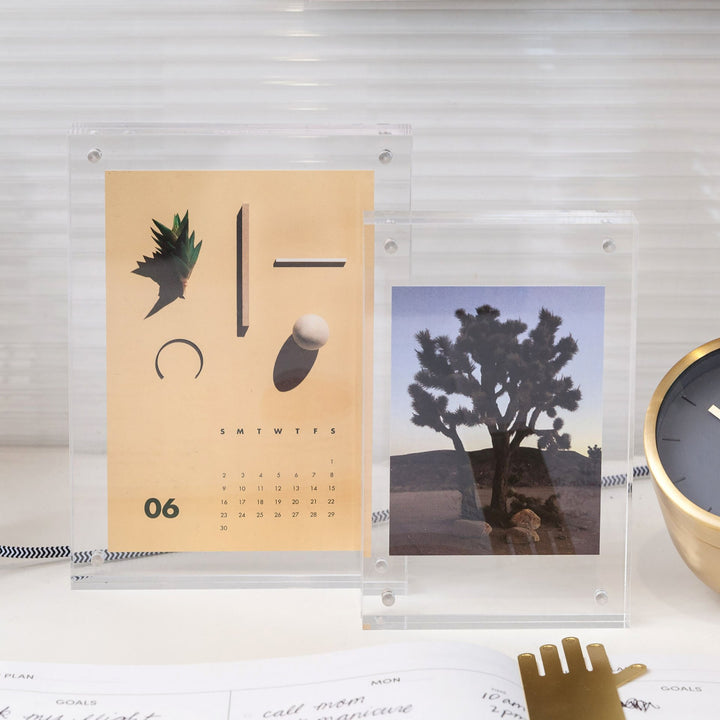 Lucite Photo Frame