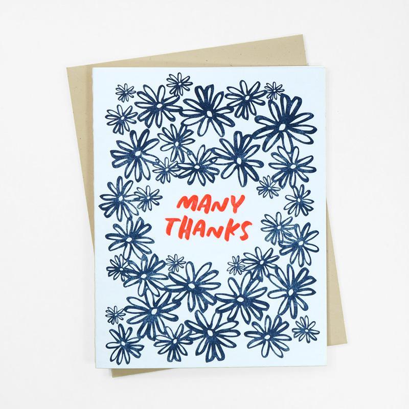 Many Thanks Greeting Card