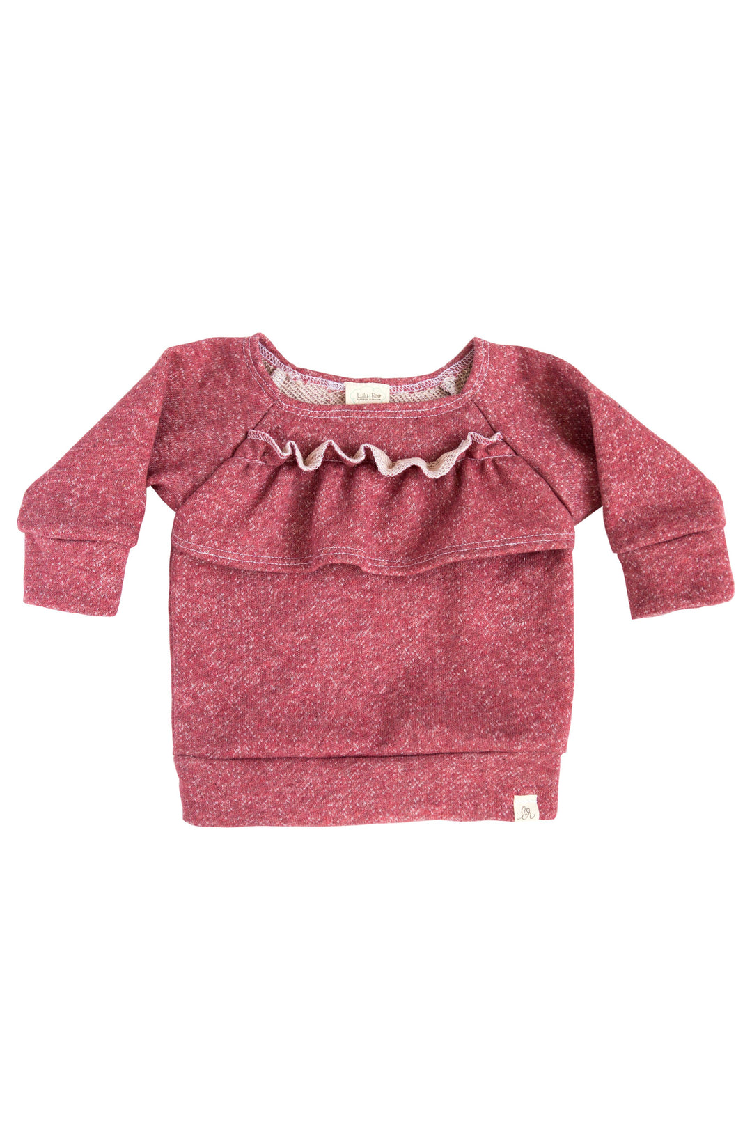 Mauve Ruffle Sweater