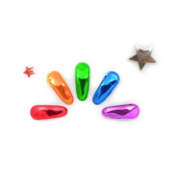 Metallic Rainbow Mini Clips