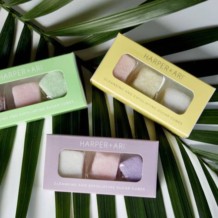 Exfoliating Sugar Cubes - Mini Gift Box