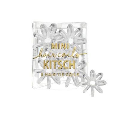 Transparent Mini Hair Coils- Set of 8