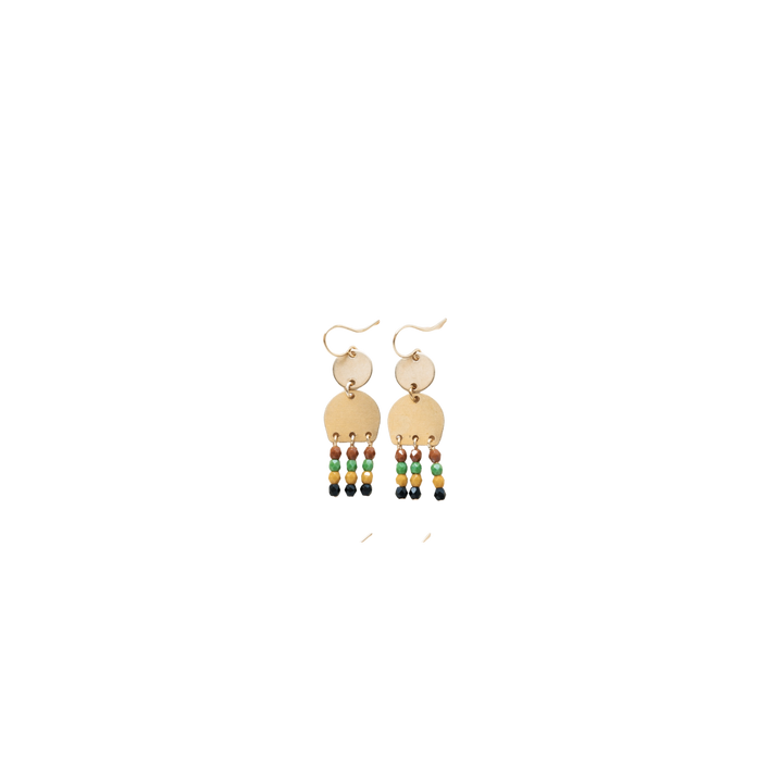 Brass Dangle Earrings