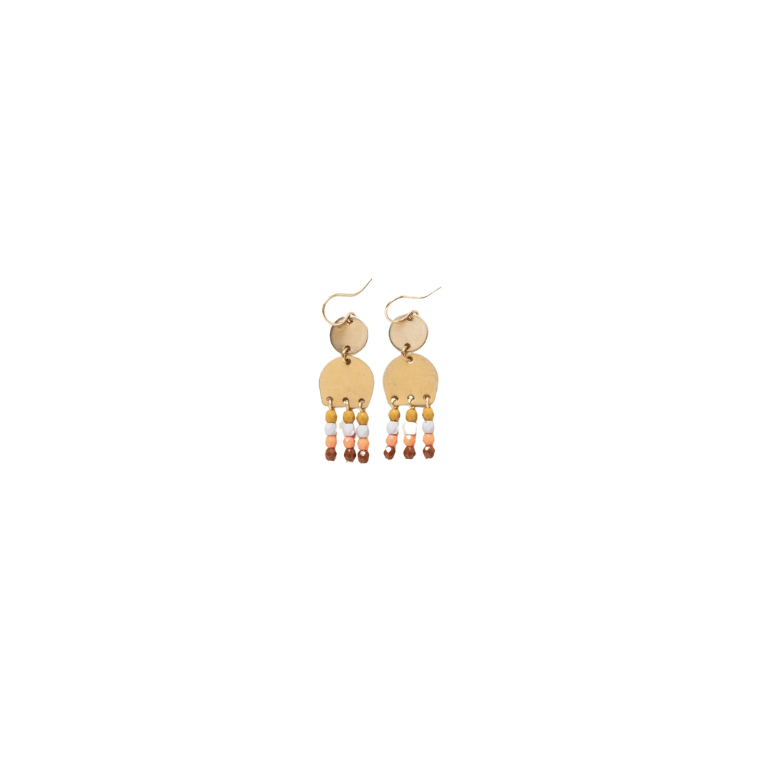 Brass Dangle Earrings