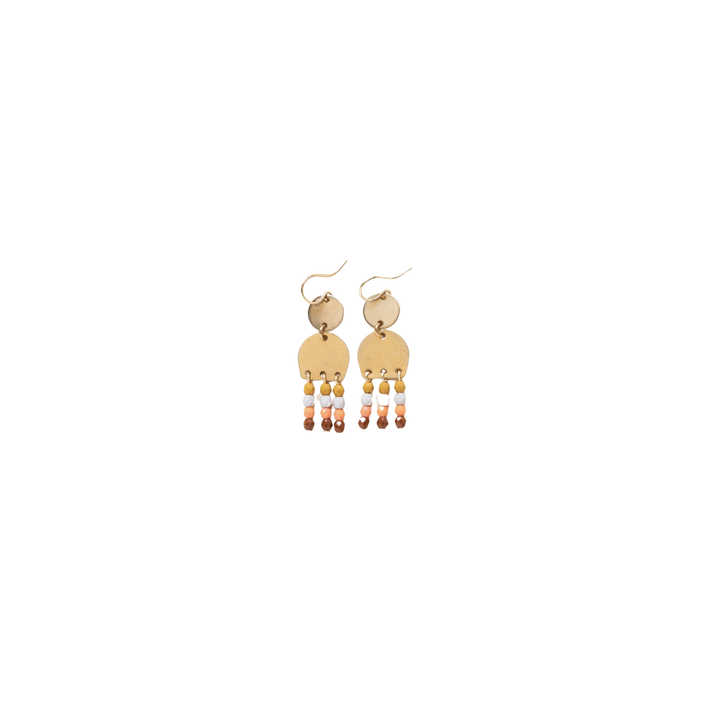 Brass Dangle Earrings
