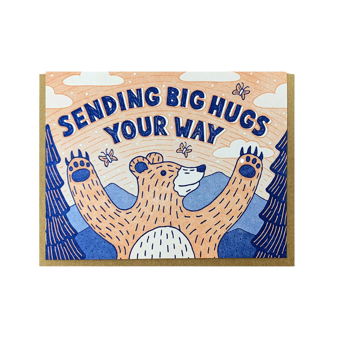 Big Hugs Bear Card