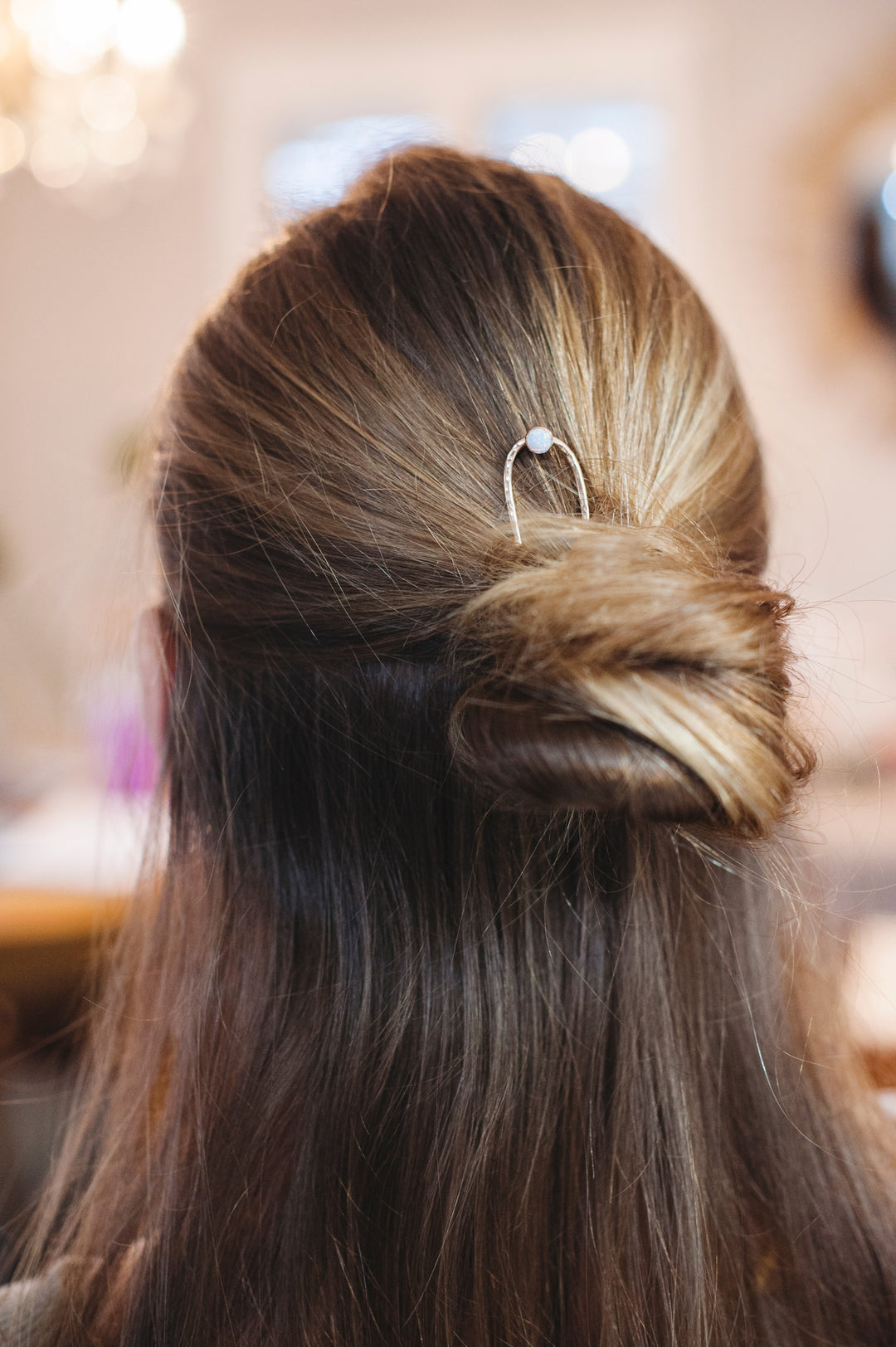 Opal Hair Pin