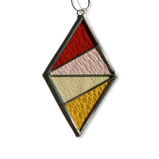 Ornament Diamond - Pink Buckwheat