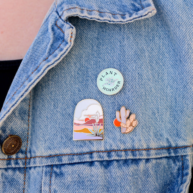 Agave Sunset Enamel Pin