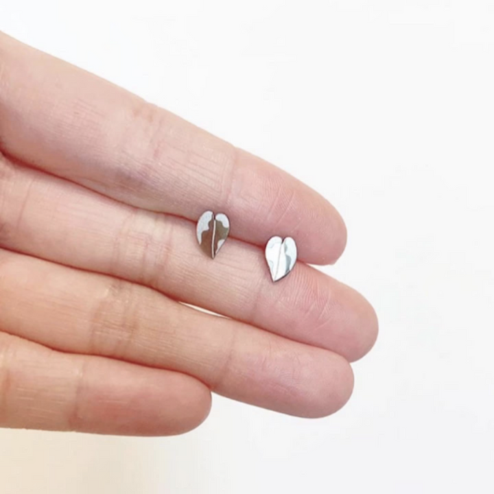 Pink Princess & White Knight Philodendron Plant Studs