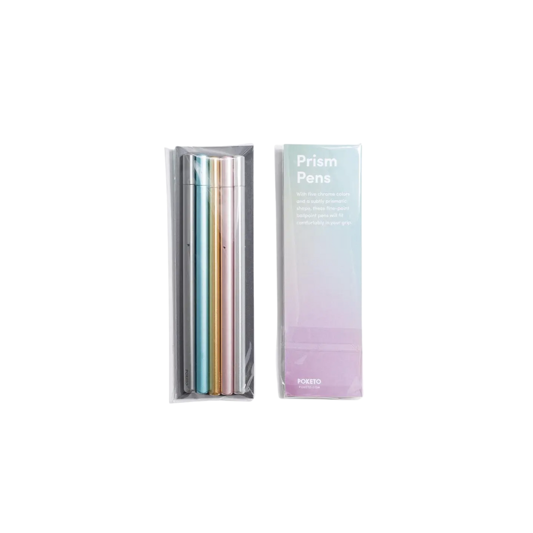 Prism Rollerball Pens Set of 5