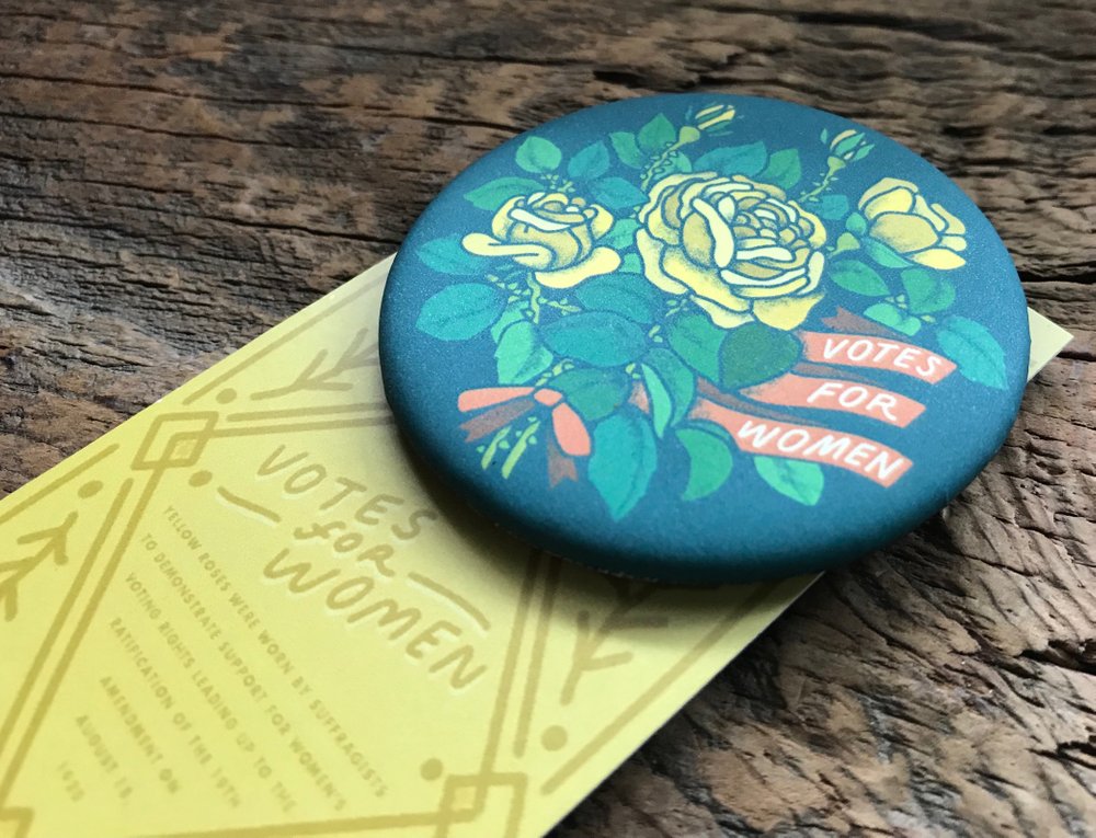 Votes for Women Pin