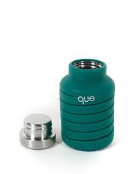 Que Collapsable Water Bottle 12oz