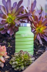 Que Collapsable Water Bottle 12oz