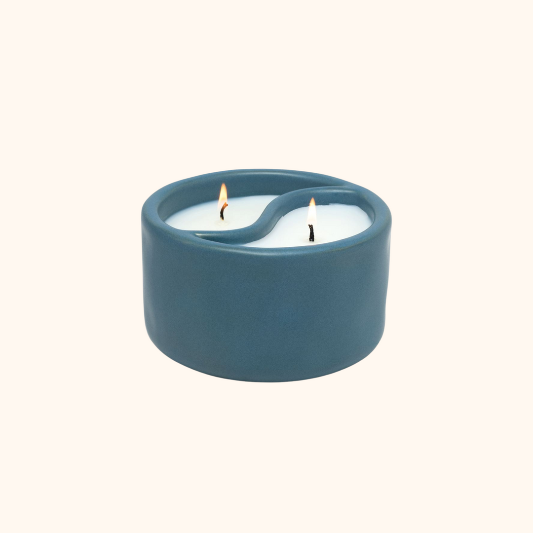 Yin & Yang 11 OZ Matte Ceramic Candle