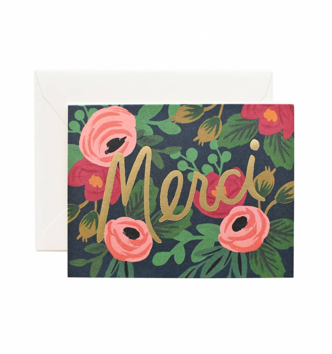 Rosa Merci Card