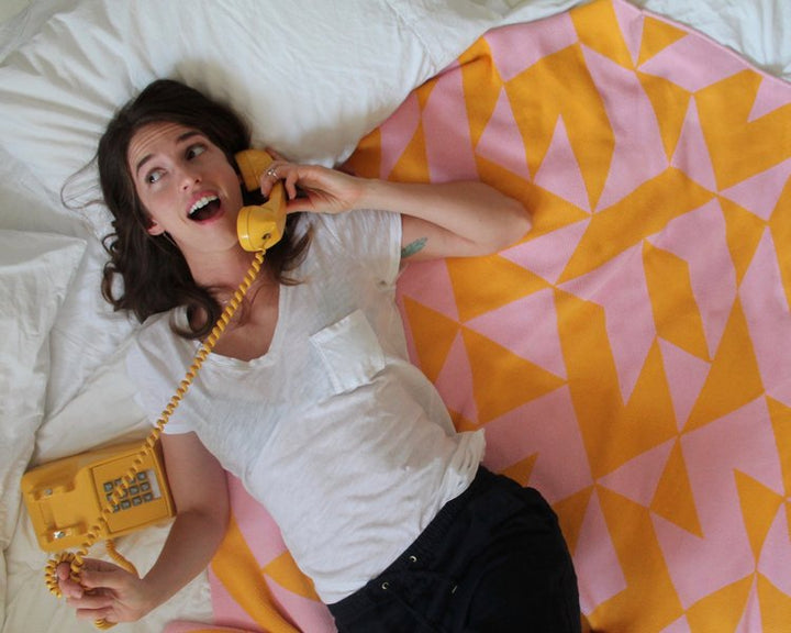Scattered Petal/Sunny Throw