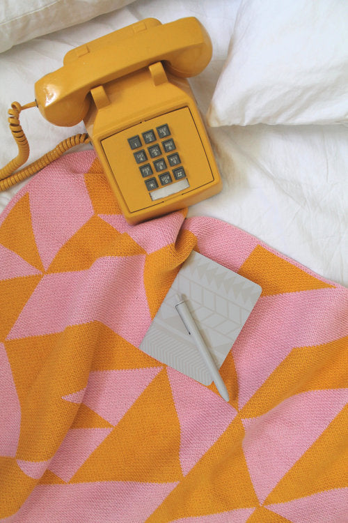 Scattered Petal/Sunny Throw